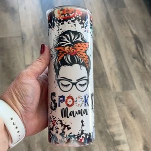 SOLD SOLD SOLD SORRY Spooky Mama Sublimation 20oz tumbler